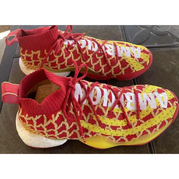Adidas Pharrell x Crazy BYW Chinese New Year Sneakers Men\'s 11.5 Ambition EE8688